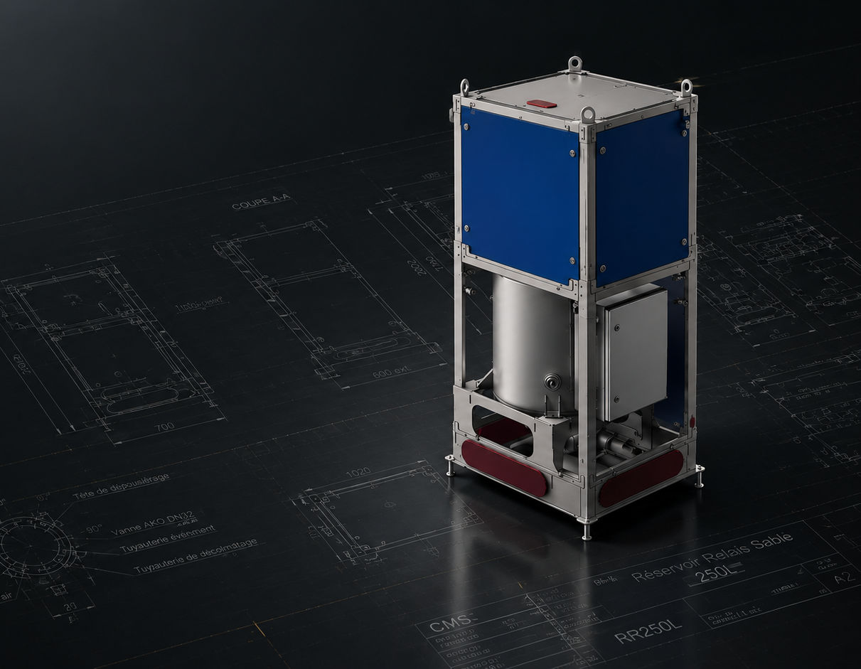 Machine spéciale conçue par Concept Méca Services