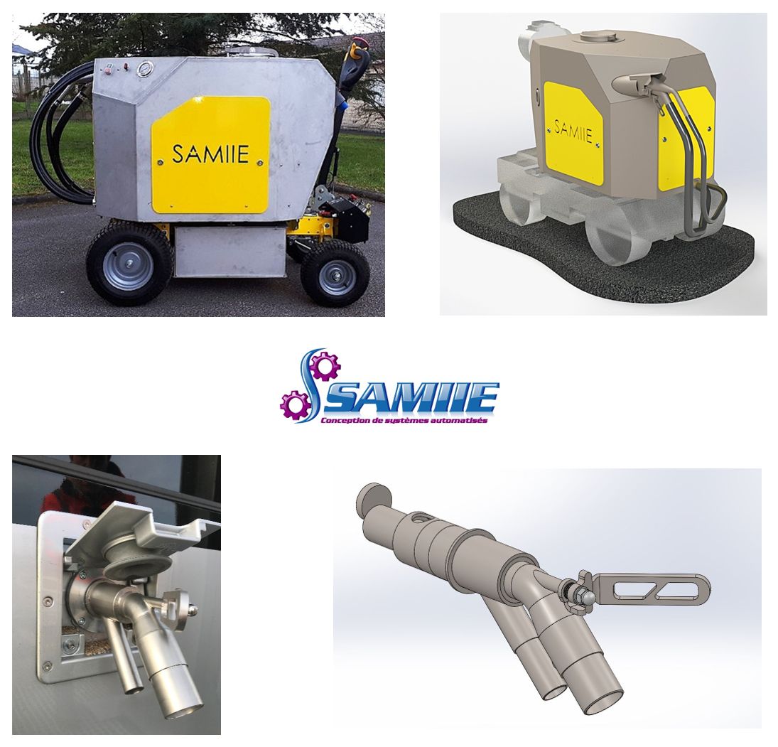 Réalisation pour SAMIIE : installation automatisée sur mesure